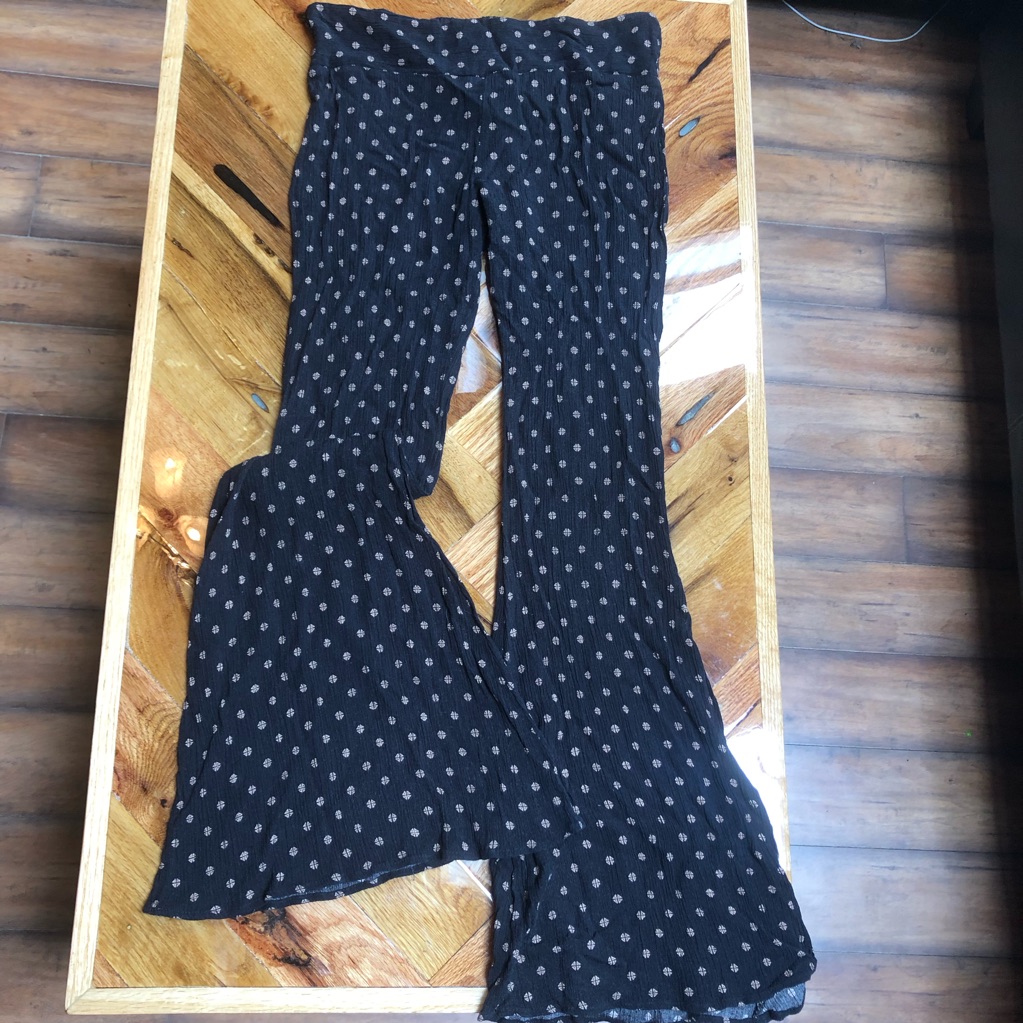 Flare Pattern Pants